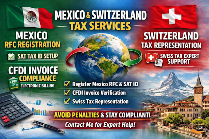 register mexico rfc sat and provide switzerland tax representation