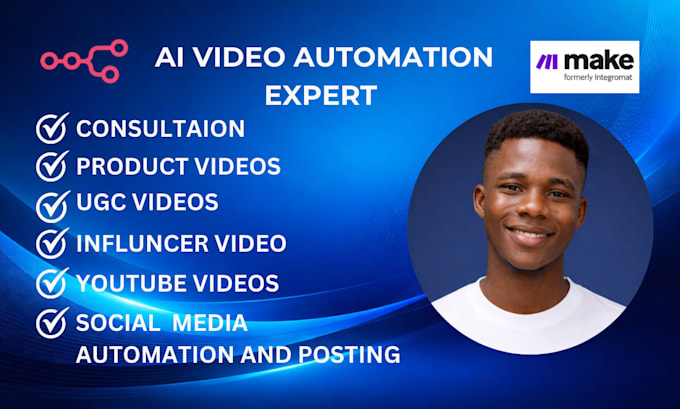 Configurar automatización de videos con ia en youtube, make.com, n8n ...