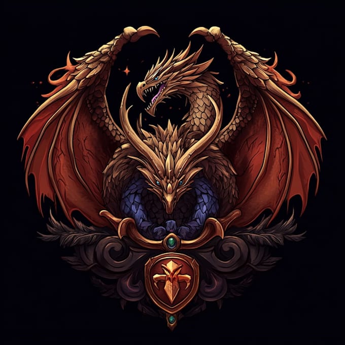 make a fantasy logo