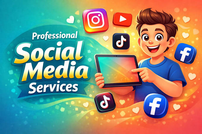manage instagram facebook tiktok social media accounts