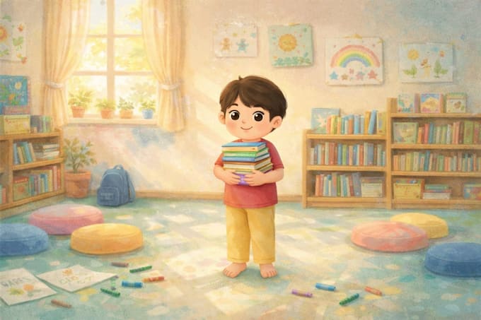illustrate children picture books and illustrated books