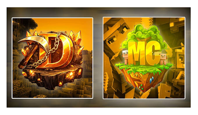 create minecraft server logo and server icon