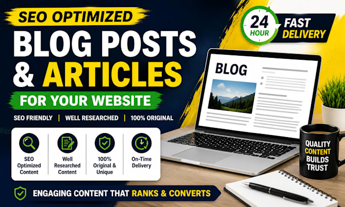 write SEO blog post and articles that rank on google