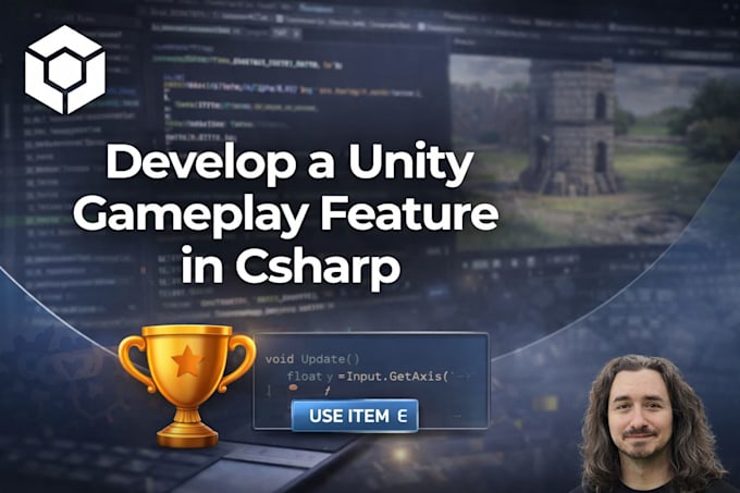 develop a unity gameplay feature in csharp