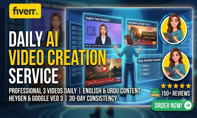 daily ai video creation service
