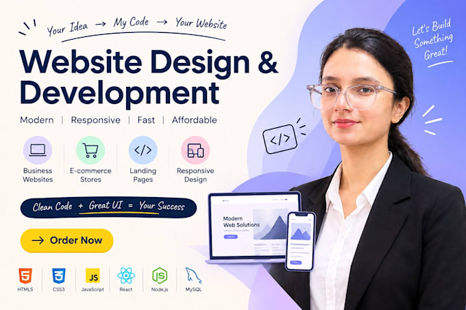 create a personal or business website