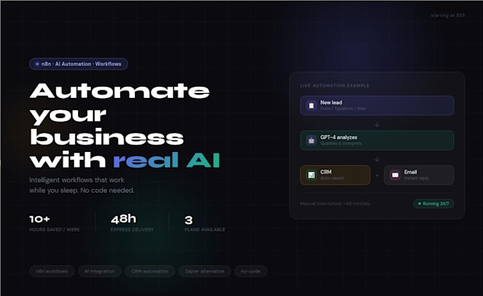 automate your business workflows with n8n