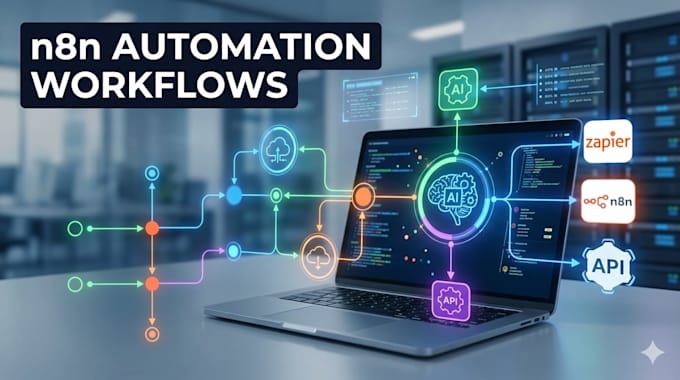 create n8n automation workflows with API integrations and scalable systems