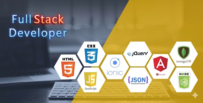 do full stack web development using react, express, node js, next js, angular