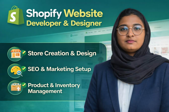 your shopify website developer and designer