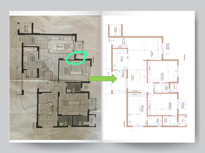 convert PDF floor plans to autocad dwg files