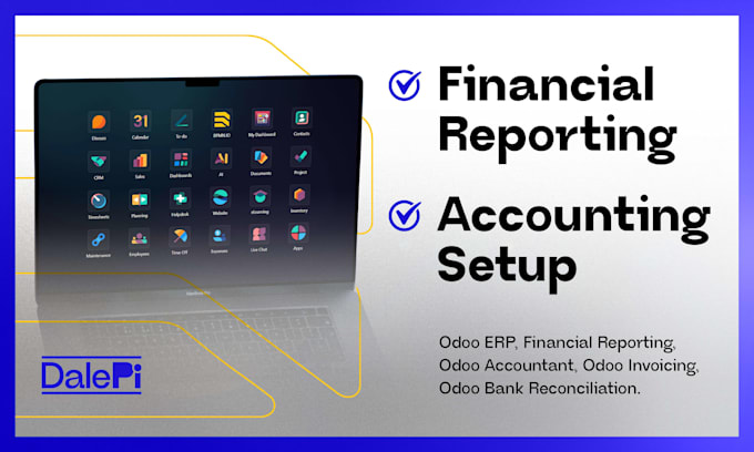 setup odoo accounting, invoicing and financial reporting
