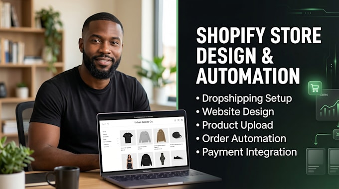 shopify API integration shopify store automation shopify automated dropshipping