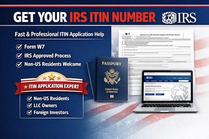 help you apply for an irs itin number with form w7 quickly and correctly