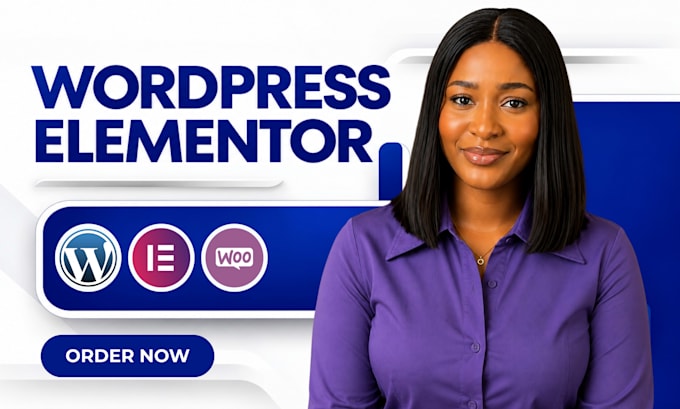 design and redesign wordpress website with elementor for your business webdesign