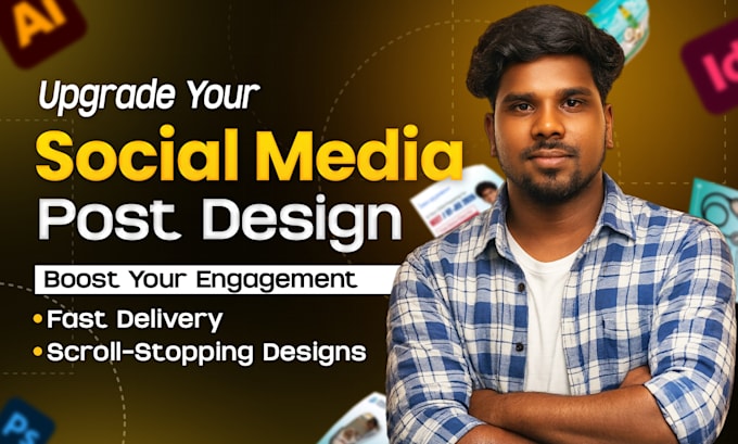 create scroll stopping post designs