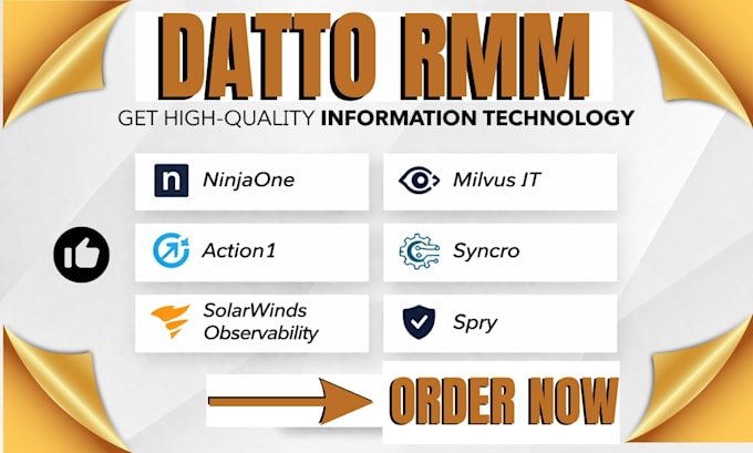 Action One Rmm Setup ninjaone datto rmm milvus ti action1 syncro solarwinds ...