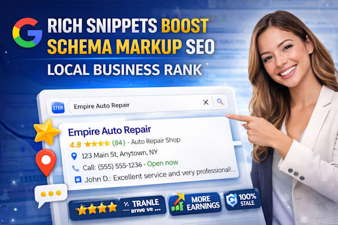 setup schema markup for your local business data rich snippets