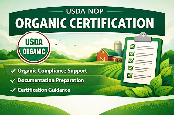 help you prepare  nop organic certification documents