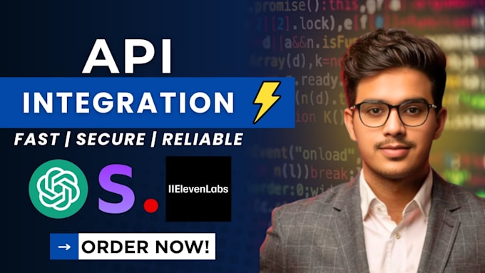 do API integration and backend development
