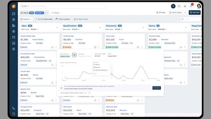 setup and automate salesforce CRM with apex, lwc, flow, ai agentforce automation