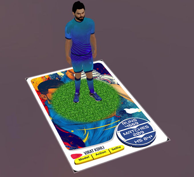make custom augmented reality web ar xp in zapwork mattercraft,  no app needed