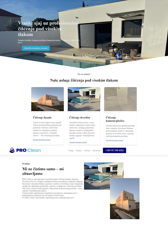 built custom websites as a web developer