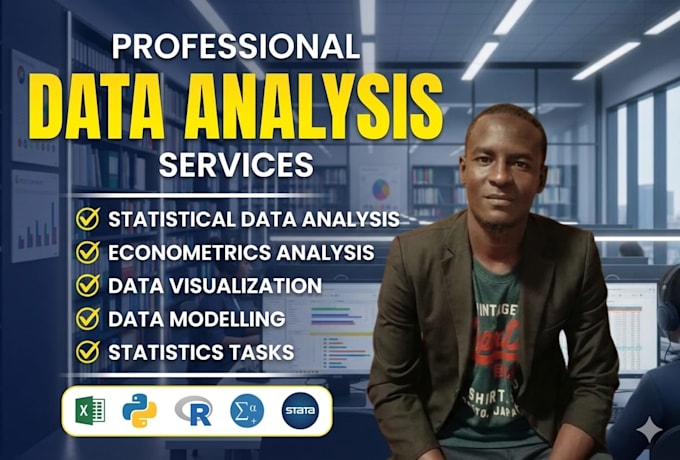 do professional data analysis and visualization using excel, r, or python