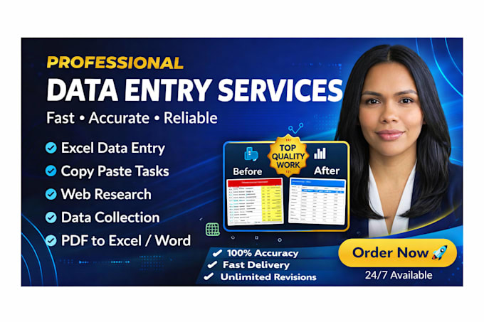 do your data entry work