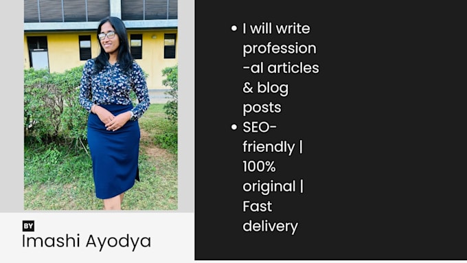 write simple health blog posts