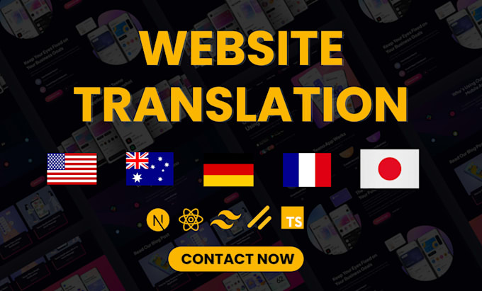 professionally translate your website into any language