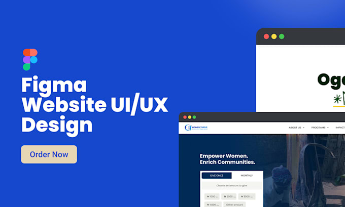 Design a professional website ui ux and landing page in figma by ...