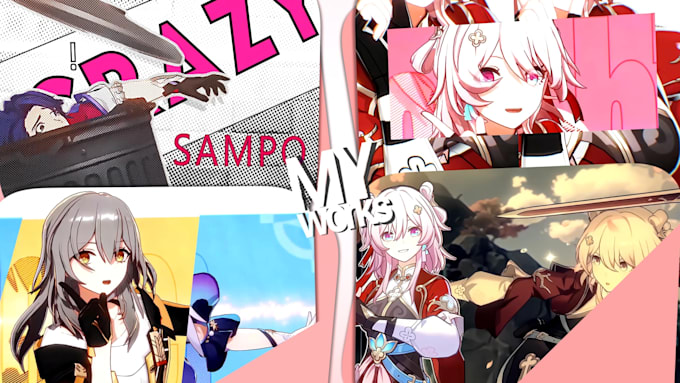 professionally make you 4kamv anime lyrics video edit