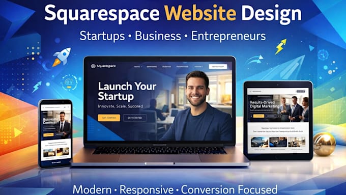 design squarespace website, redesign squarespace or update squarespace