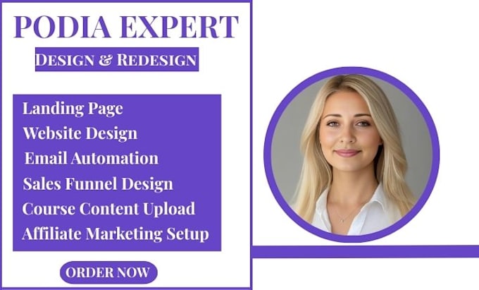 make podia, podia website, online course, teachable, course website