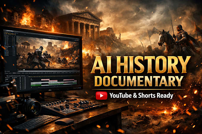 create cinematic ai history documentary videos for youtube
