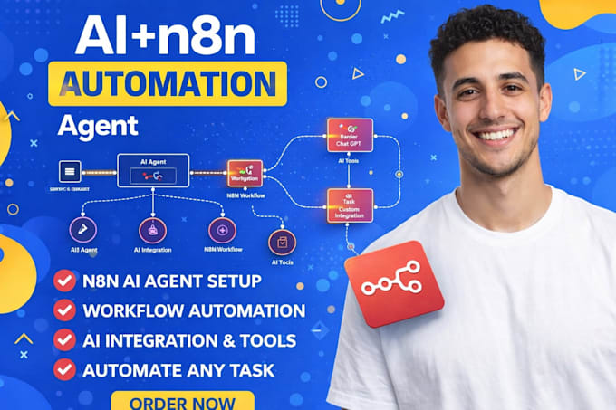 Automazione n8n, integrazione api n8n, automazione ai, agente ai n8n ...