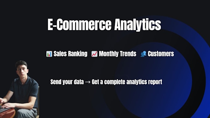 Analyze your ecommerce sales data with python by Rodrigob_c | Fiverr