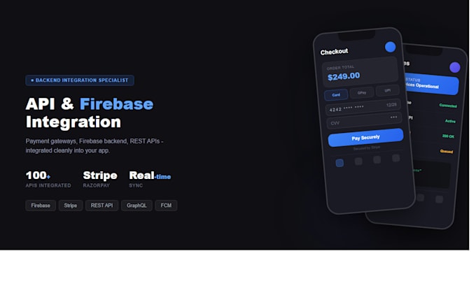 integrate payment gateway firebase or apis into your mobile app