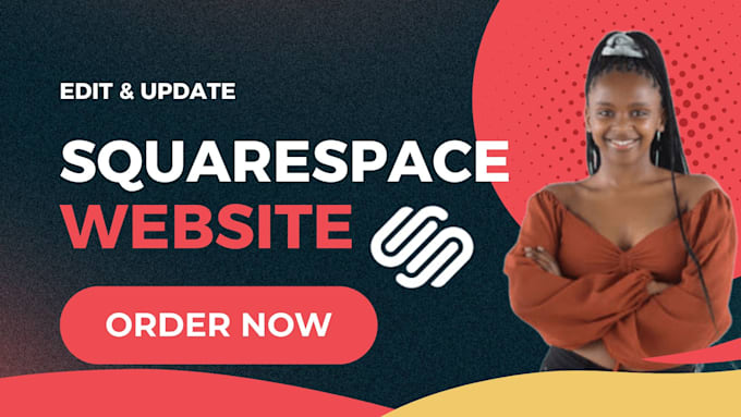 edit squarespace website update squarespace website revamp squarespace website