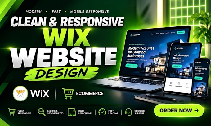 design wix website redesign wix website design wix landing page wix ecommerce