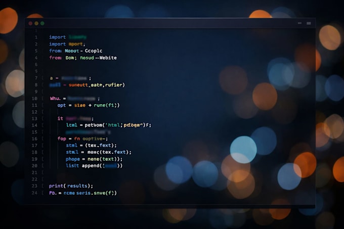 Build a custom python automation script or web scraper for any task by ...