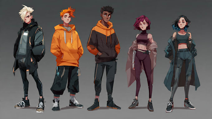 do character designs of your oc