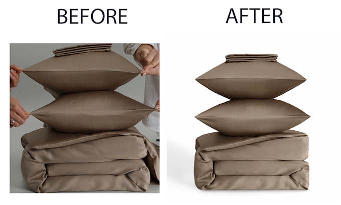 enhance sheets, pillows and bedding photos