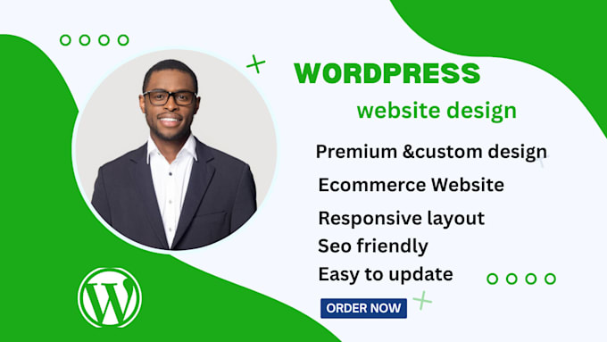 build, design or redesign wordpress website, ecommerce and business website