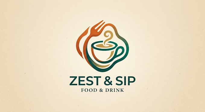 design a delicious and creative food and drink logo