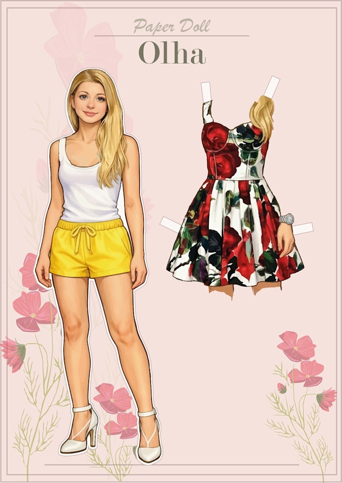 make your paper doll