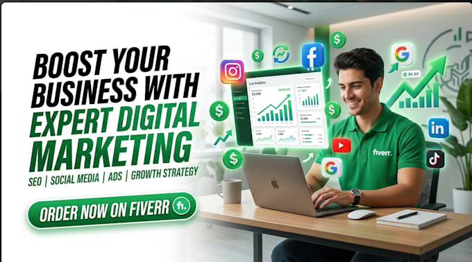 be your digital marketing manager