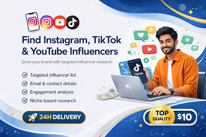 do instagram influencer research and lead generation