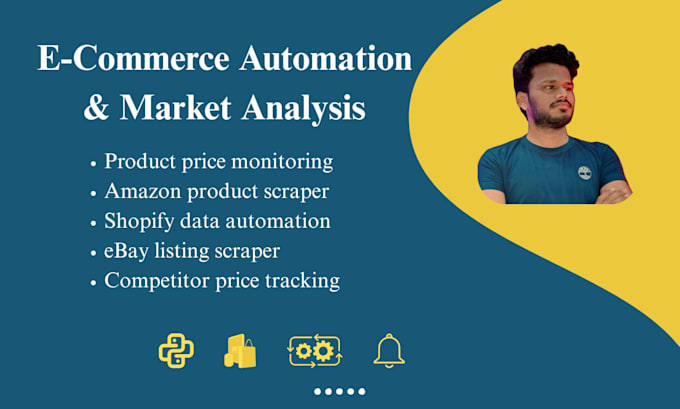 build ecommerce automations, and market analysis